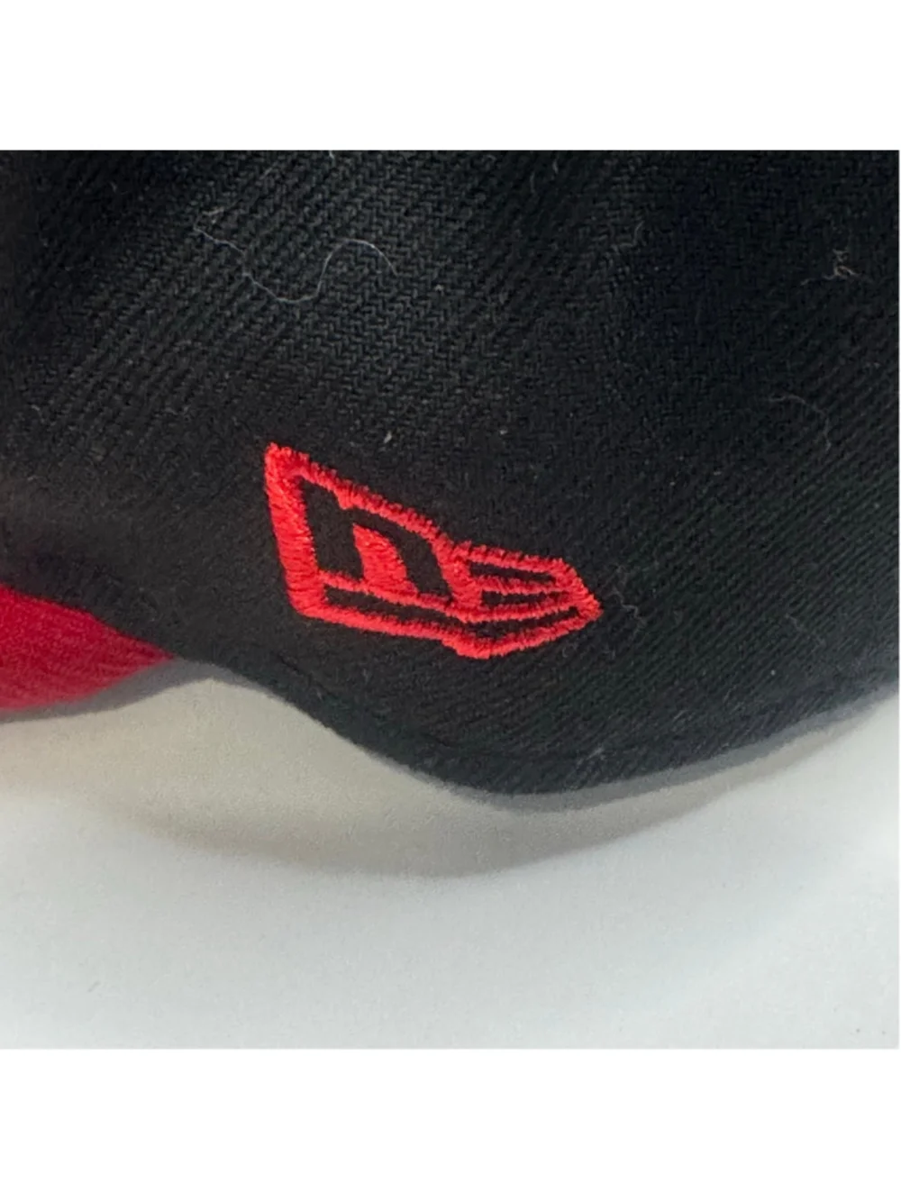 New Era 59FIFTY MiLB Fitted Hat Black Red Size 7 1/4 Baseball Cap - Picture 5 of 12